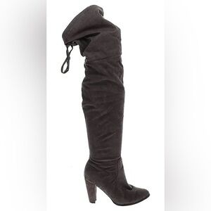 CATHERINE MALANDRINO KNEE HIGH SUEDE BOOTS